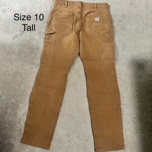 Carhartt WoMen's Tan Cargo Pants, Size 10